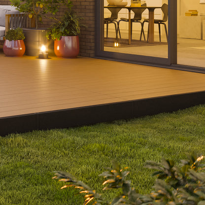 Modular Composite Deck Platform 2 Meter - Teak