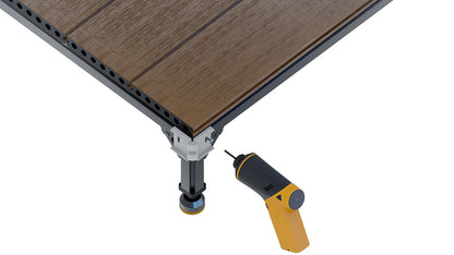 Modular Deck Fascia Side Skirt Kit – 4 Panels with Mounting Hardware