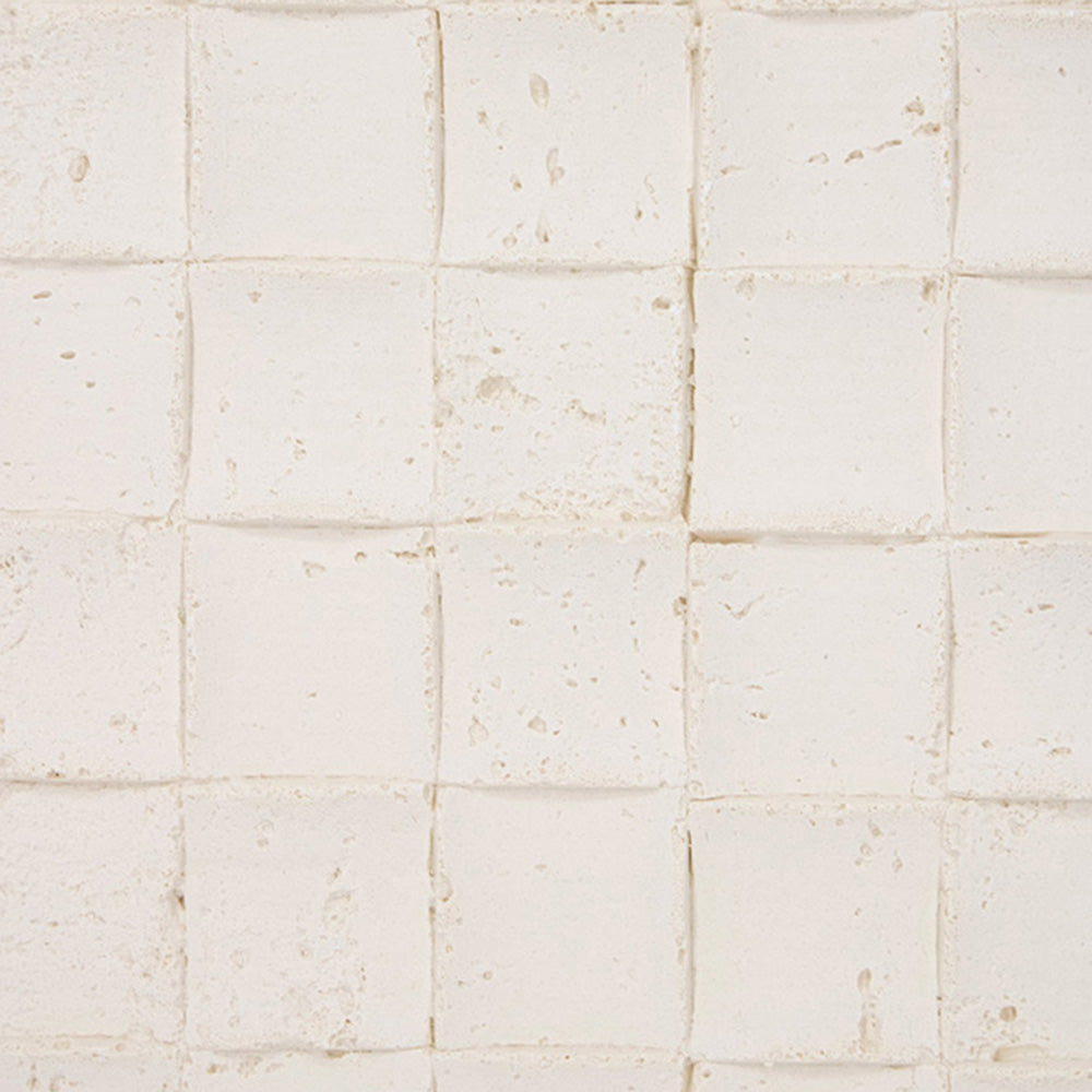 Beige 3D Mosaic Stone Wall Tile – Lightweight Travertine Wall Paneling for Indoor & Outdoor
