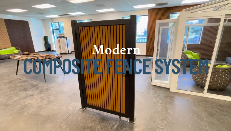 Load video: How to install Slat Solution Composite Gate