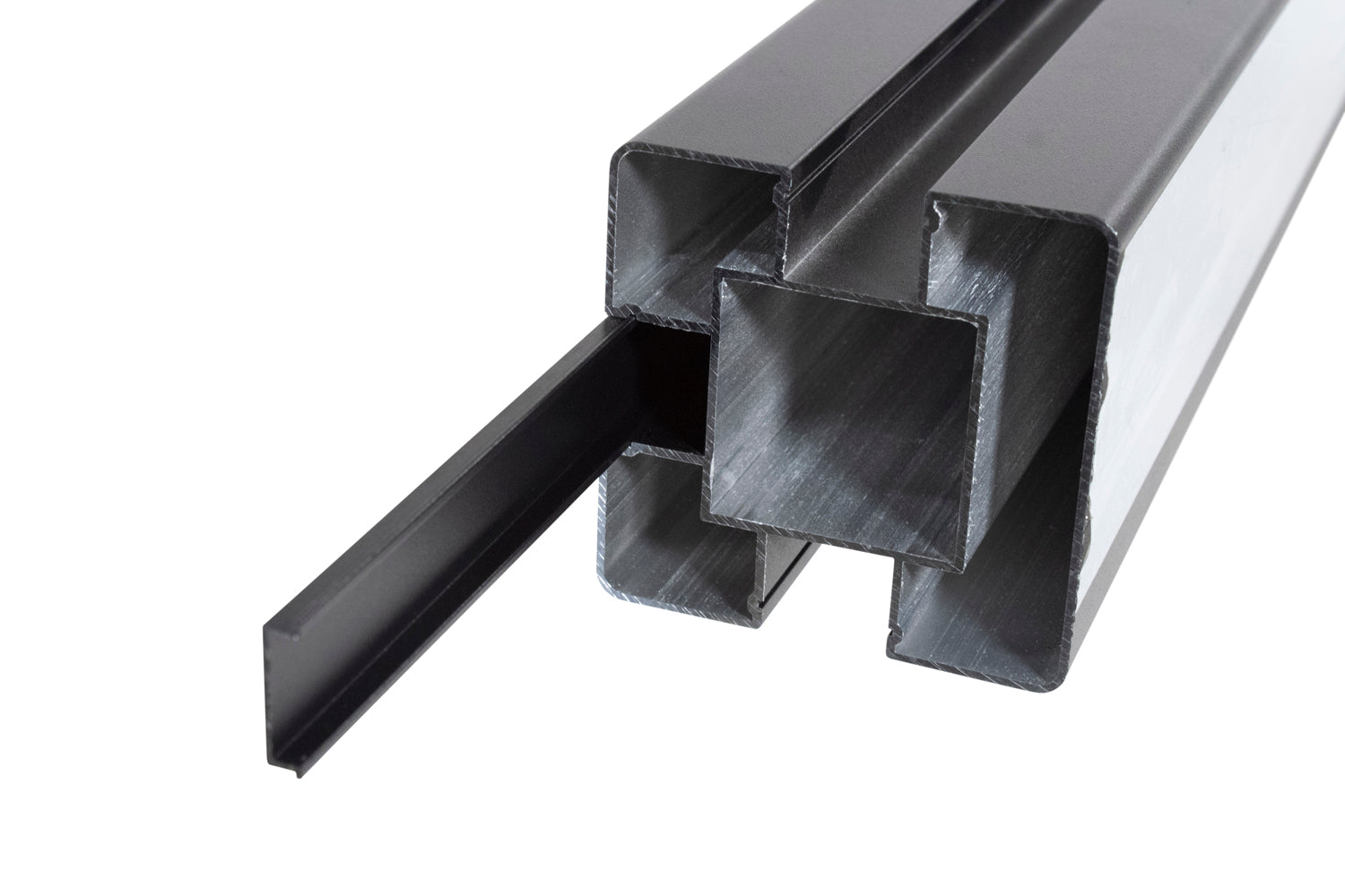 Vertical or Horizontal Layout - Metal Fence Post For Composite Fence ...