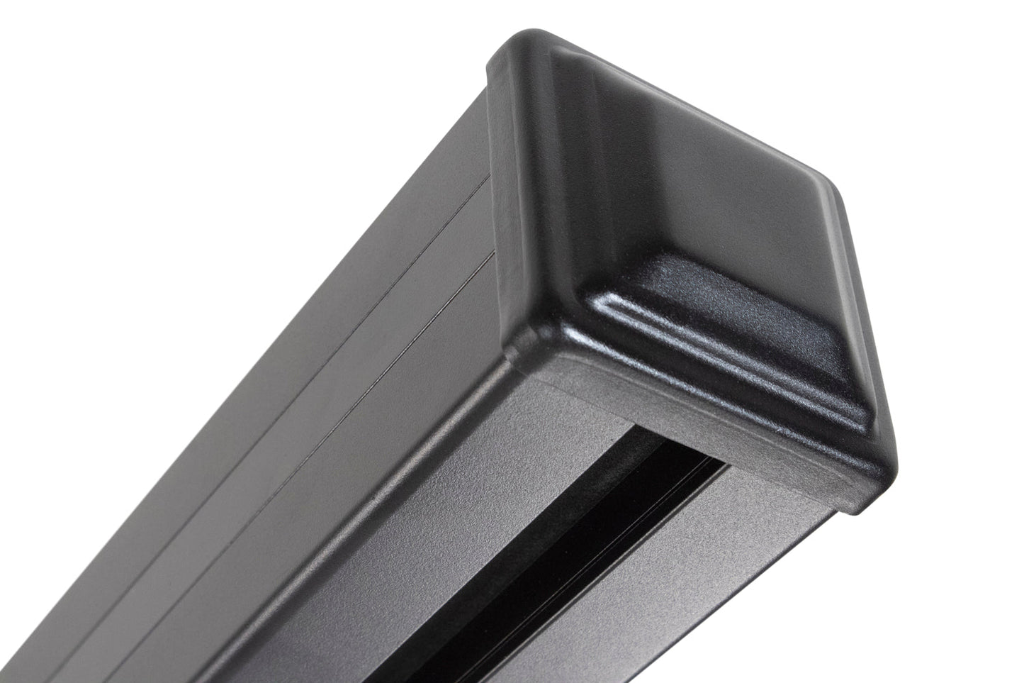 Vertical Layout - Metal Fence Post For Composite Fence