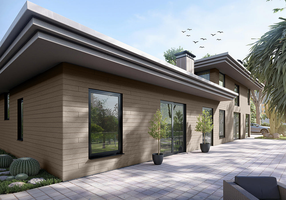 All Weather Cladding All-Weather Composite Siding System Shiplap Board Exterior Cladding ...