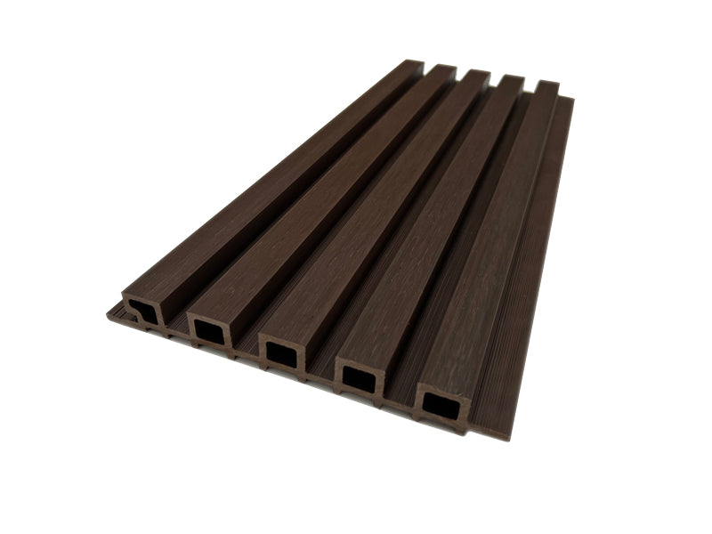 Coffee Exterior Slat Siding Outdoor Wall Cladding Panels