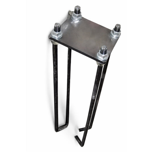 Metal Fence Post Base Extension for Composite Fence Kit