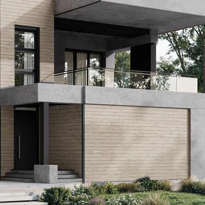 Enhanced Grain Wood-Like Composite Siding, Exterior Wall Paneling - Weathered Oak