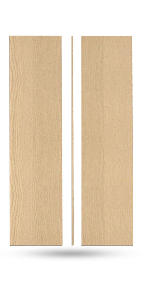 Seamless Light Oak Wall Panel Kit – Decorative Wood Panels&nbsp;(Corner Trim Sold Separately)