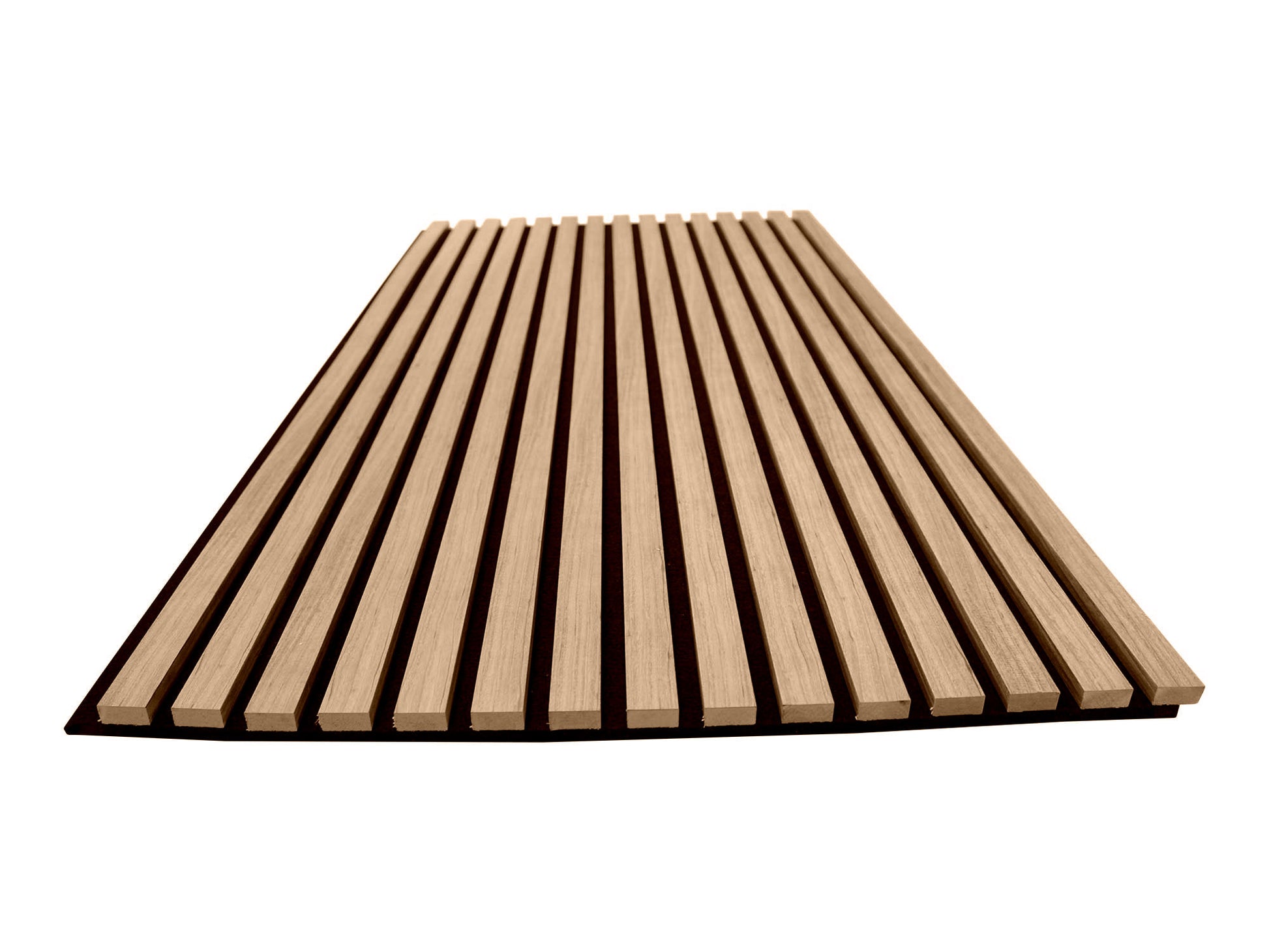 Acoustic Wood Slat Panels - Walnut SL-W01 - Slat Wall and Ceiling