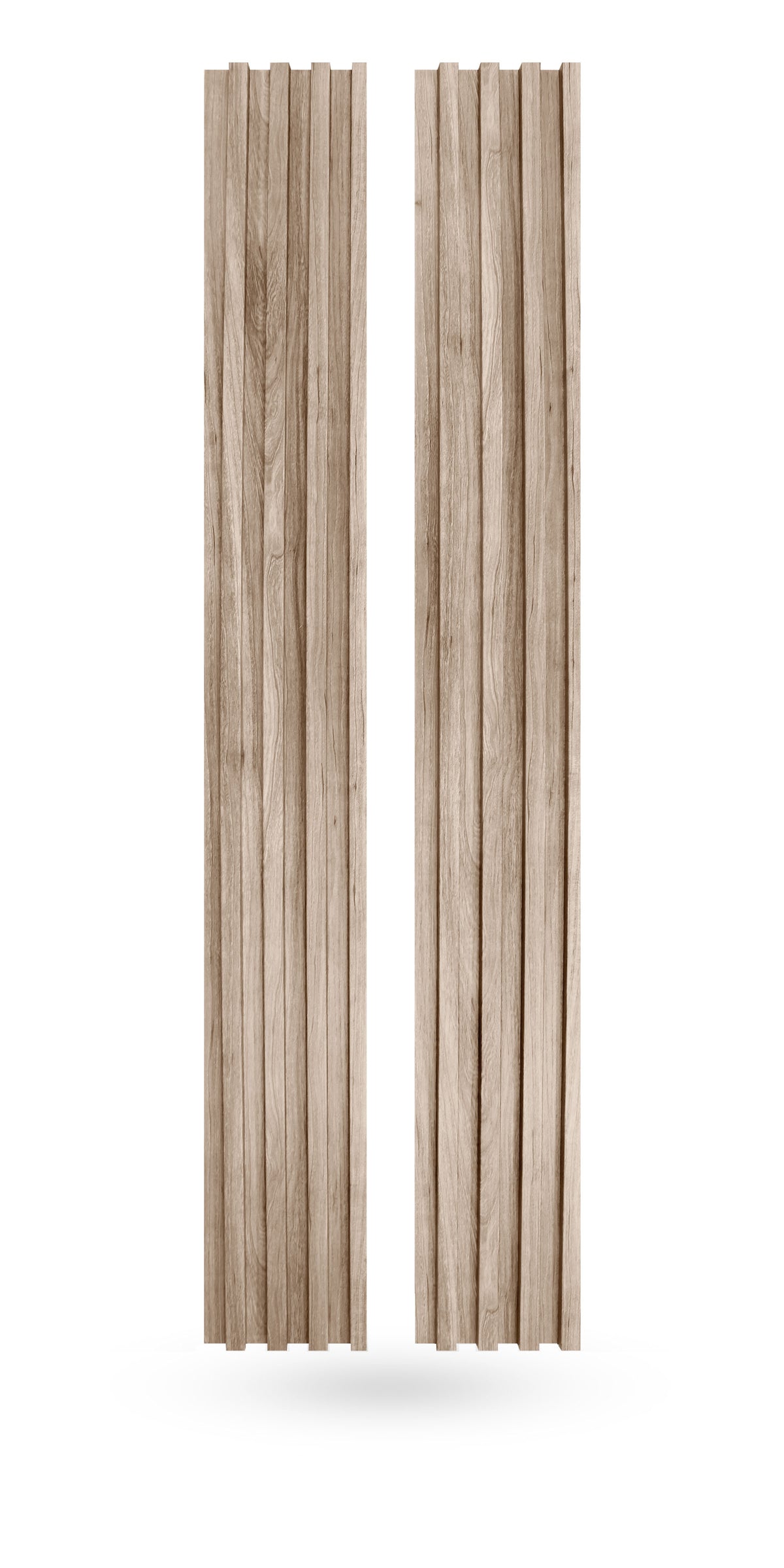 Light Walnut Wood Slat Panels for Walls - Stout (94