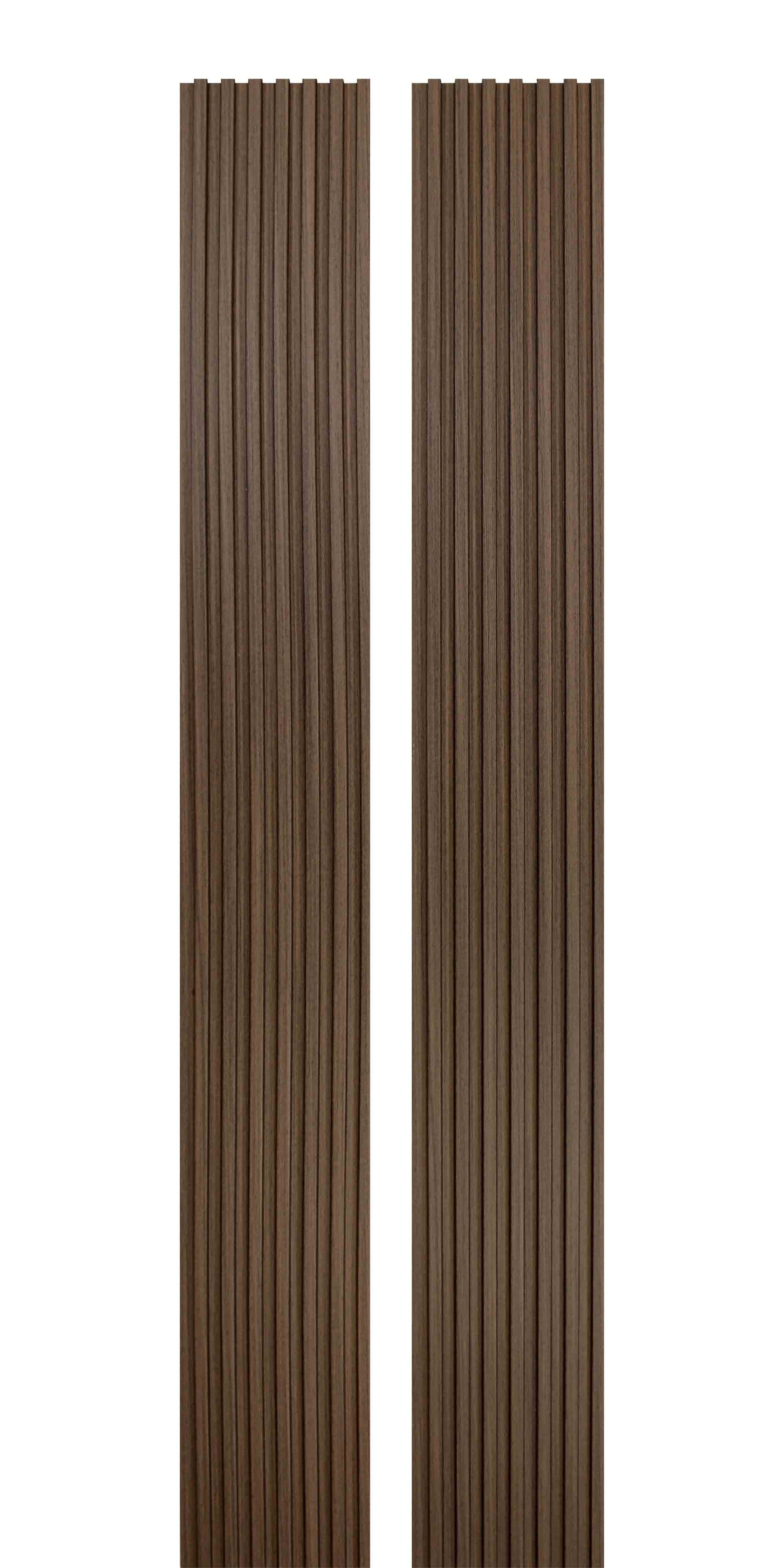 brown slat panels for walls