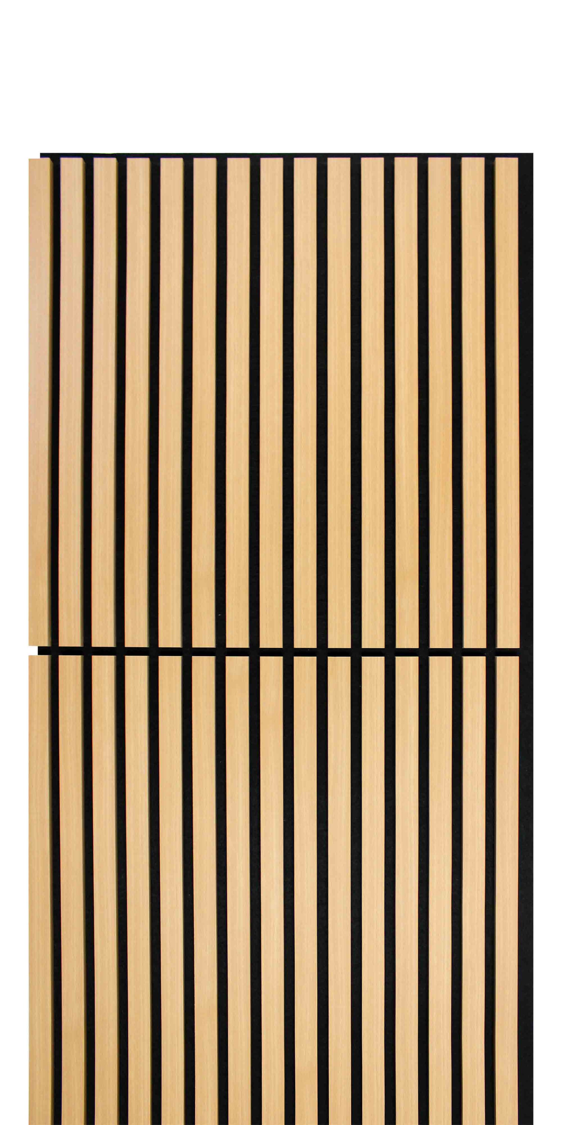 Unfinished Wood Slat Panels for Walls, Paint and Stain Grade