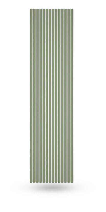 Olive Green Acoustic Slat Wood Wall Panels - Limited Edition –