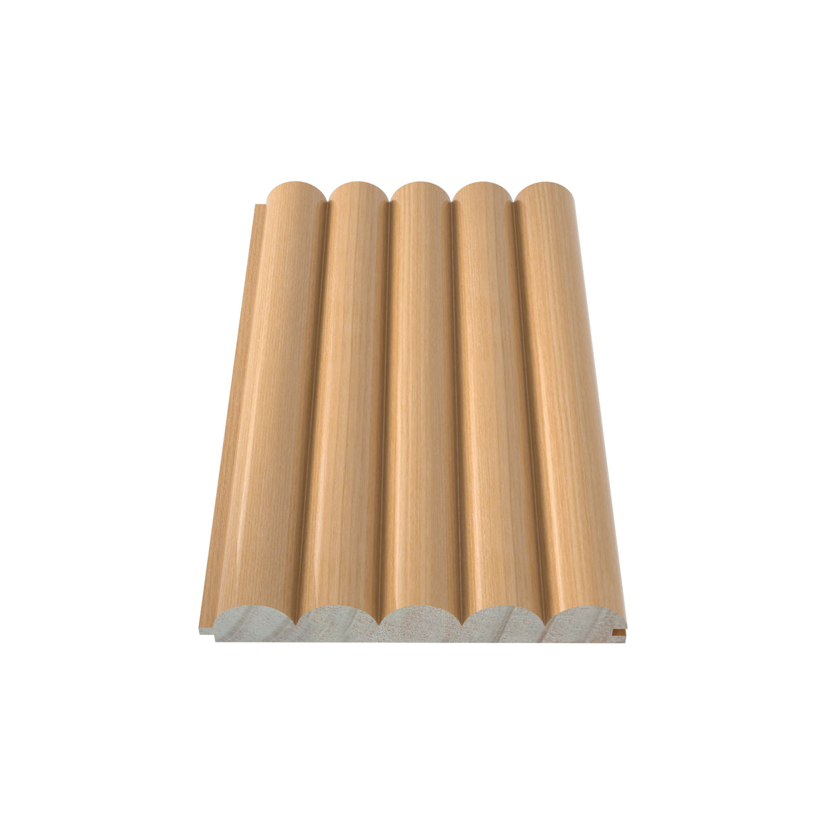 Soft Rounded Panels Rounded Slat Antique Oak Wood Wall Panels – slatsolution.com