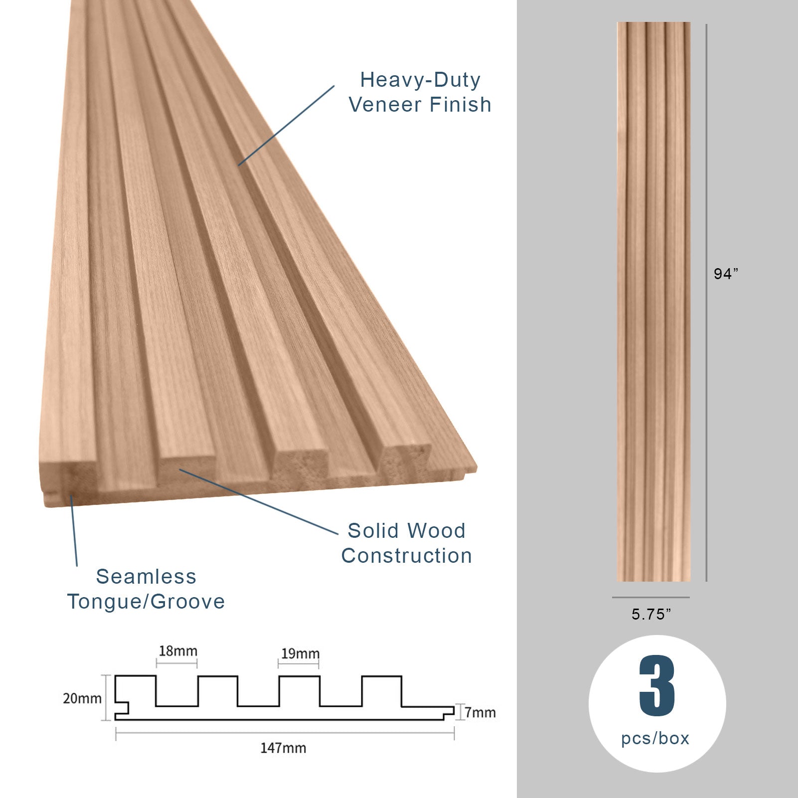 Slat Wood Wall Panels 