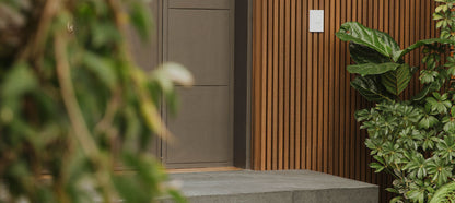 teak outdoor wall paneling 