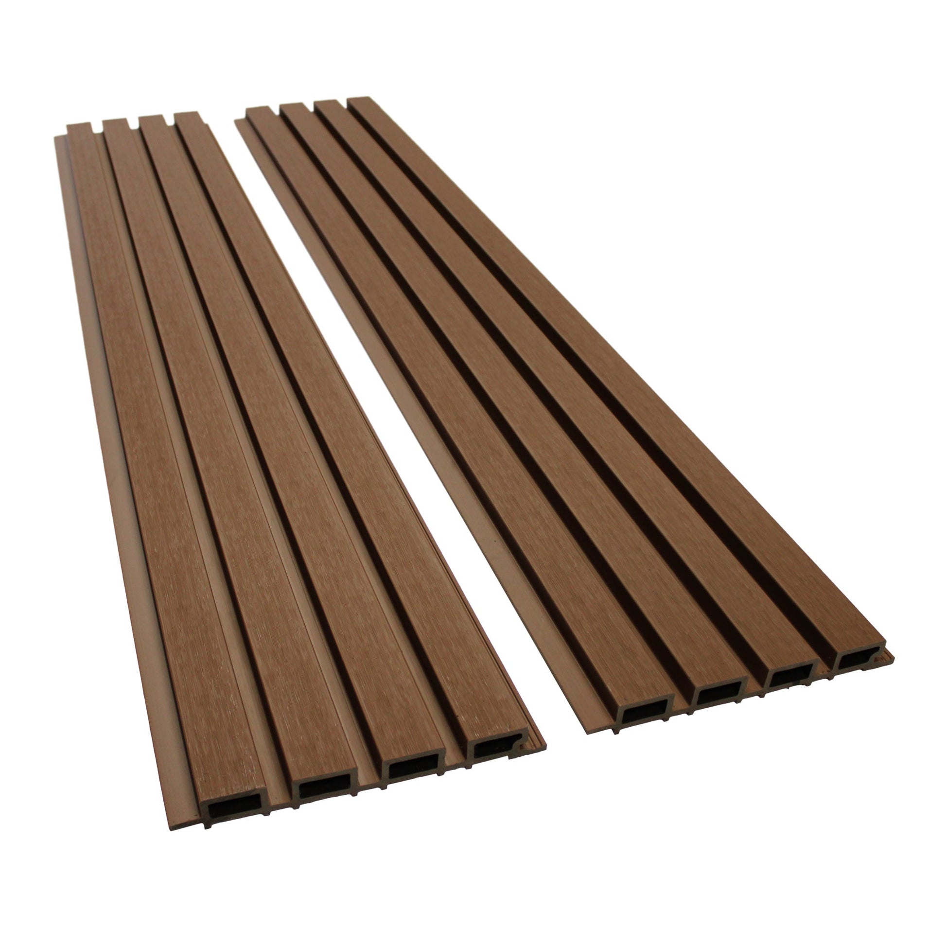 Teak Exterior Slat Wall Paneling for Outdoors