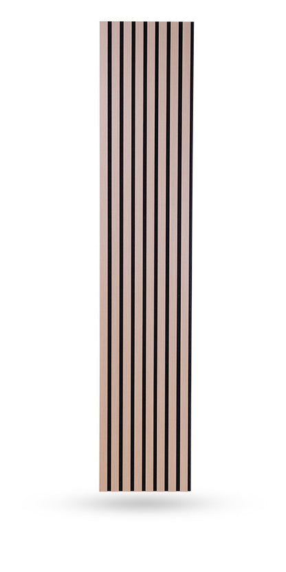 UltraFelt™ – 6 Panels / Box Lightweight Solid Acoustic Felt Wall Panels with Wood-Like Veneer Finish (White Oak)