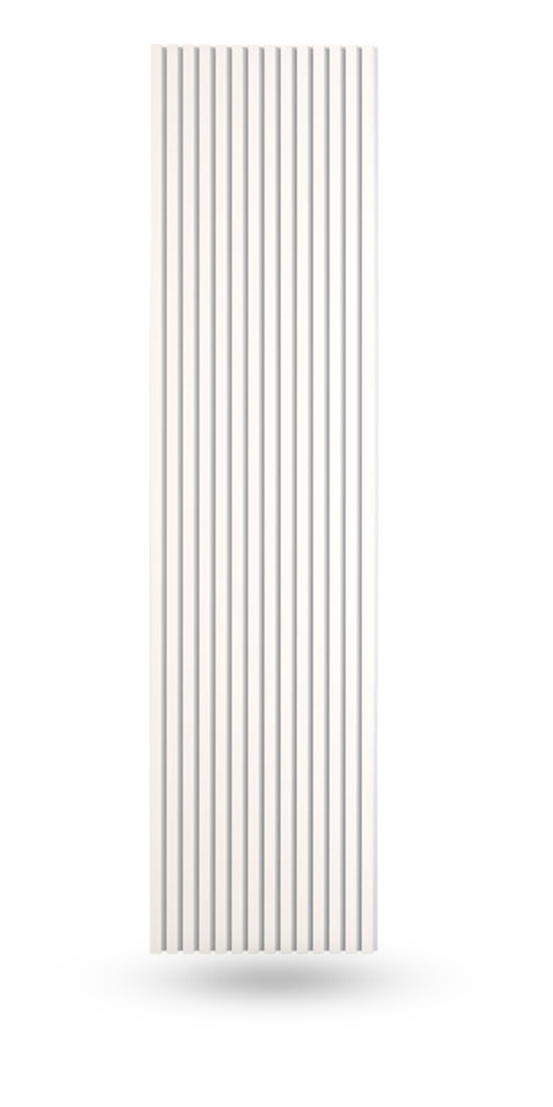 White Acoustic Slat Wood Wall Panels