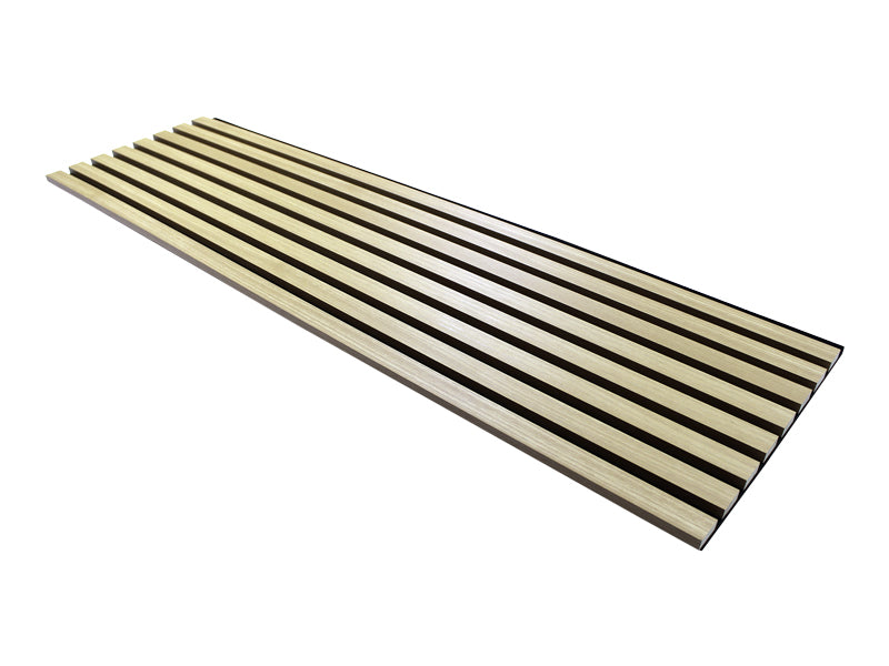 White Oak Acoustic Slat Wood Paneling, Siding for Walls and Ceilings